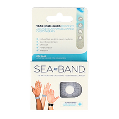 Sea Band Polsband volwassenen grijs 1 Paar