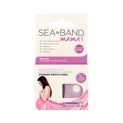 Sea Band Polsband zwangerschap roze 1 Paar