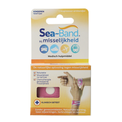 Sea Band Polsband kinderen roze 1.00 Paar