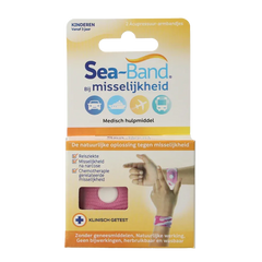 Sea Band Polsband kinderen roze 1 Paar