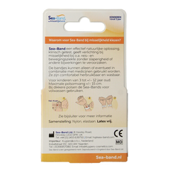 Sea Band Polsband kinderen roze 1 Paar