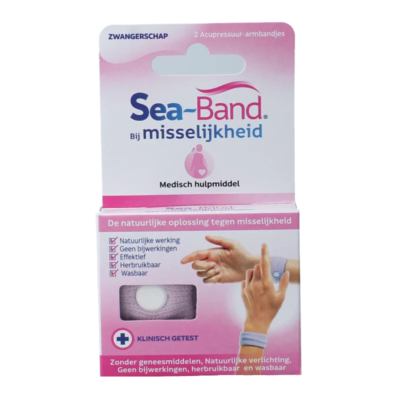 Sea Band Polsband mama lila 1 Paar