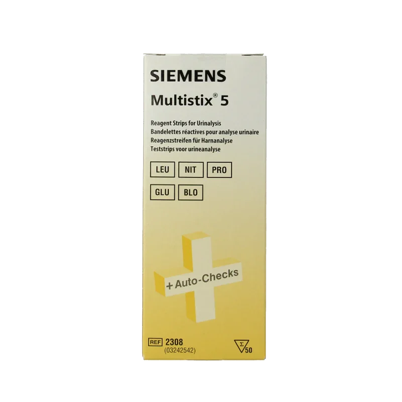 Siemens Multistix 5 teststrips 2308 50 Stuks