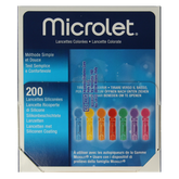 Bayer Microlet lancet gekleurd P6571 1.00 Stuks