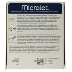Bayer Microlet lancet gekleurd P6571 1 Stuks