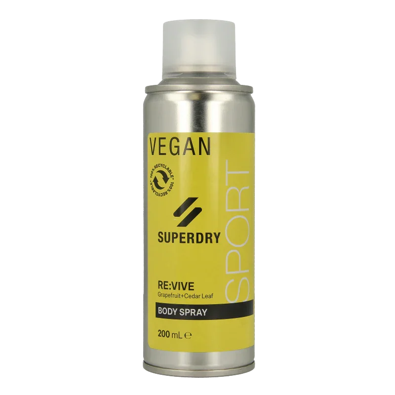 Superdry Sport RE:vive Men's body spray 200 Milliliter