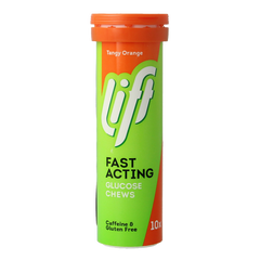 Lift Sinaasappel meeneembuisje 10 Tabletten