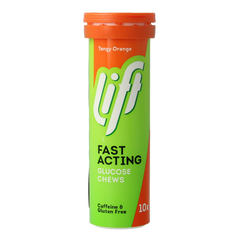 Lift LIFT GlucoTabs orange buisje 10.00 Tabletten