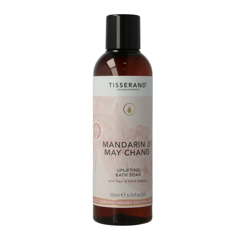 Tisserand Bath soak mandarijn & may chang 200 Milliliter