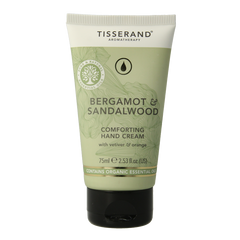 Tisserand Handcreme bergamot & sandelhout 75 Milliliter