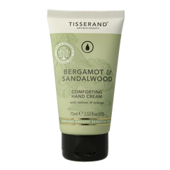 Tisserand Handcreme bergamot & sandelhout 75 Milliliter