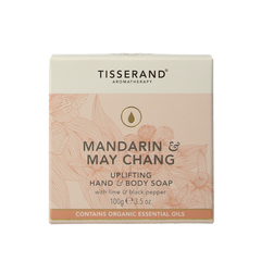 Tisserand Zeep mandarijn & may chang 100 Gram