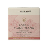 Tisserand Zeep roos & ylang ylang 100 Gram