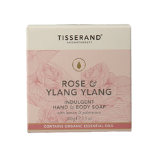 Tisserand Zeep roos & ylang ylang 100 Gram