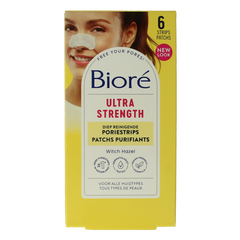 Biore Ultra diep reinigende strips 6 Stuks
