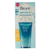 Biore Aqua moisturiser rich weightless SPF30 UV 50.00 Milliliter