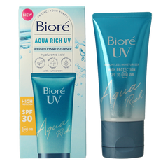 Biore Aqua moisturiser rich weightless SPF30 UV 50 Milliliter