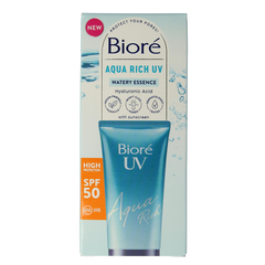 Biore Aqua moisturiser rich weightless SPF50 UV 50 Milliliter