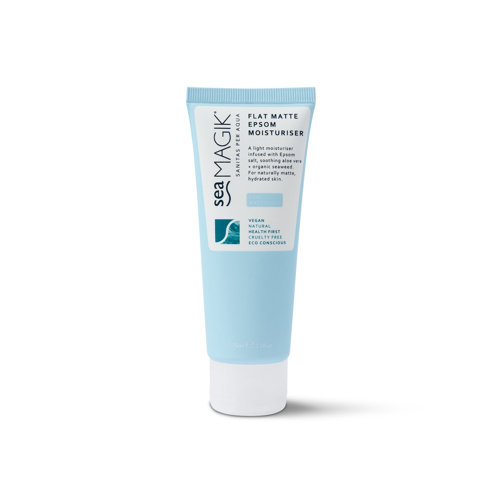 Sea Magik Flat matte epsom moisturiser 75 Milliliter
