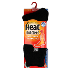 Heat Holders Ladies original socks maat 4-8 black 1 Paar
