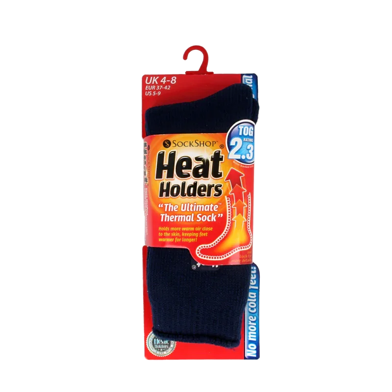 Heat Holders Ladies original socks maat 4-8 indigo 1.00 Paar