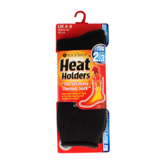 Heat Holders Ladies original socks maat 4-8 charcoal 1.00 Paar