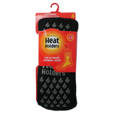 Heat Holders Mens socks anti slip 6-11 black/grey 1 Paar