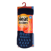 Heat Holders Mens slipper socks maat 6-11 deep blue 1 Paar