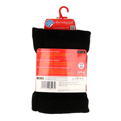 Heat Holders Mens neck warmer one size black 1 Stuks
