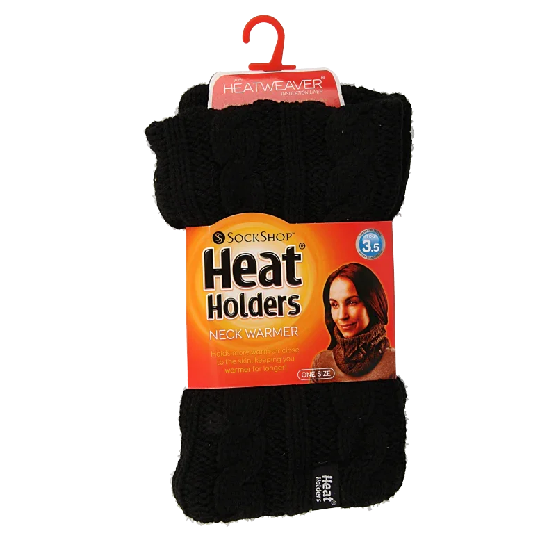 Heat Holders Ladies neck warmer black 1 Stuks