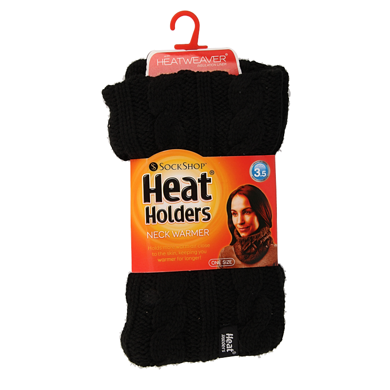 Heat Holders Ladies neck warmer black 1 Stuks