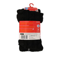 Heat Holders Ladies neck warmer black 1 Stuks