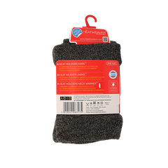 Heat Holders Mens neck warmer one size charcoal 1.00 Stuks
