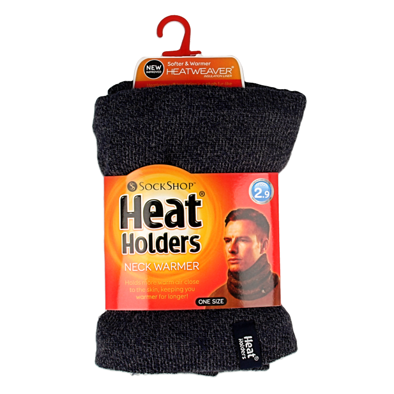 Heat Holders Mens neck warmer navy one size 1.00 Stuks