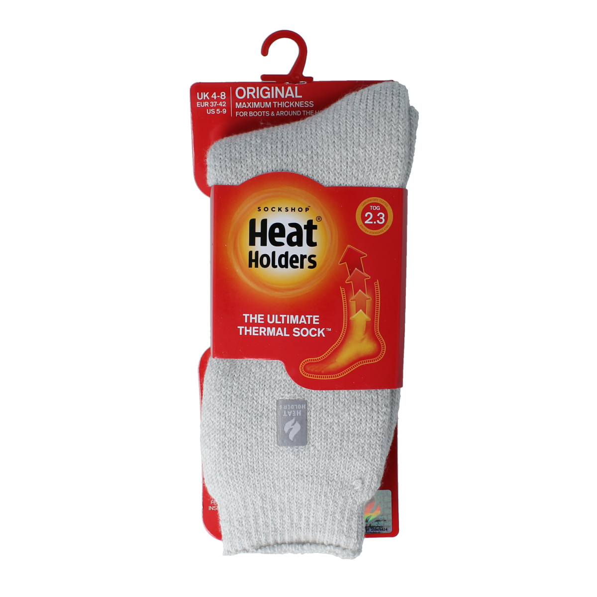Heat Holders Original socks 37-42 silver/grey 1.00 Paar