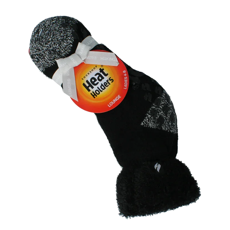 Heat Holders Ladies lounge socks 4-8 37-42 black 1 Paar