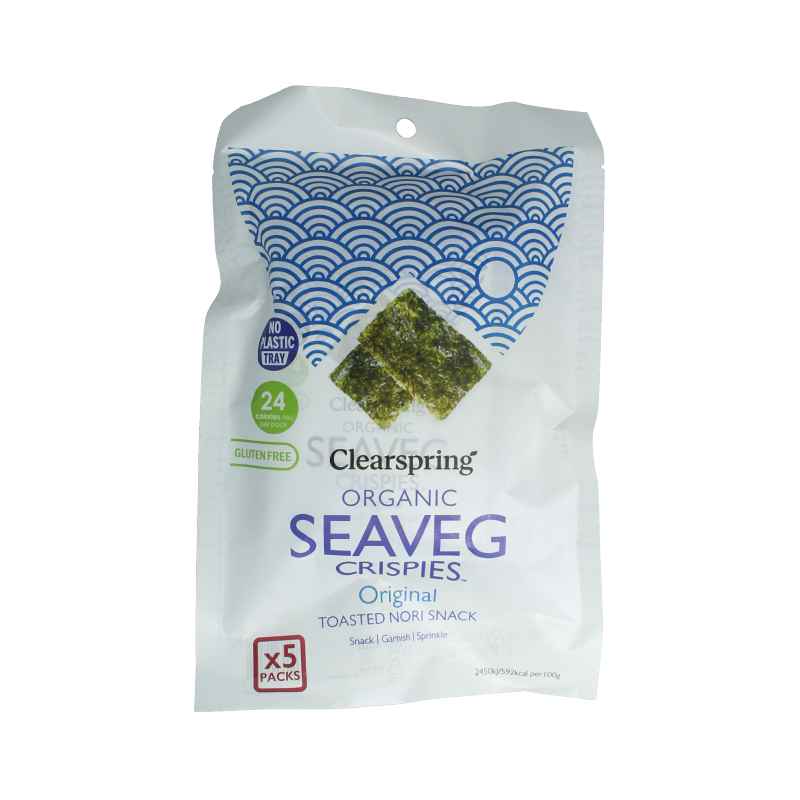 Clearspring Seaveg - crispies original multipack bio 20 Gram