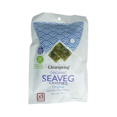 Clearspring Seaveg - crispies original multipack bio 20.00 Gram