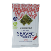 Clearspring Seaveg - crispies chilli bio 4 Gram