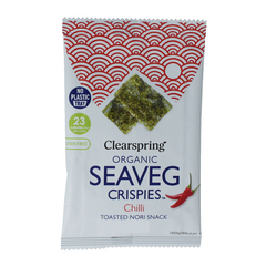 Clearspring Seaveg - crispies chilli bio 4.00 Gram