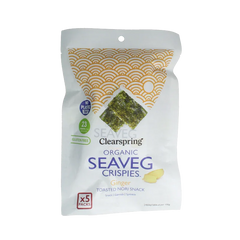 Clearspring Seaveg - crispies ginger multipack bio 20 Gram