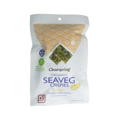 Clearspring Seaveg - crispies ginger multipack bio 20 Gram