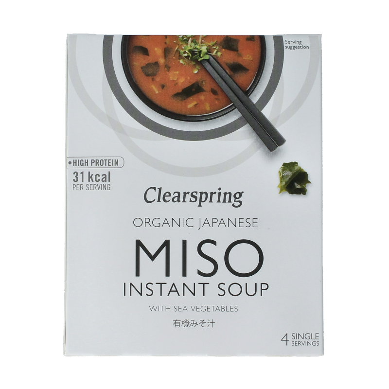 Clearspring Misosoup instant bio 40 Gram