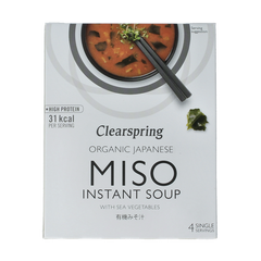 Clearspring Misosoup instant bio 40 Gram