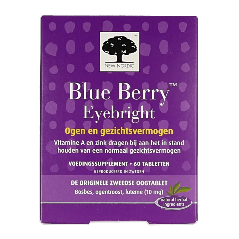 New Nordic Blue berry eyebright 60 Tabletten