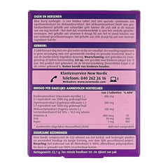 New Nordic Blue berry eyebright 60 Tabletten