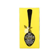 Clipper Lemon & ginger tea bio 20 Zakjes