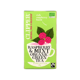 Clipper Framboos mint green tea bio 20 Zakjes