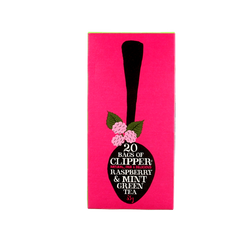 Clipper Framboos mint green tea bio 20 Zakjes