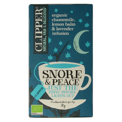 Clipper Snore & peace bio 20 Zakjes